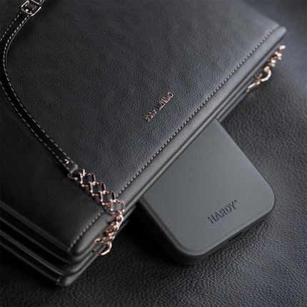 3Mk Etui Hardy Silky Leather Magcase Do Apple Iphone 16 Czarny - zdjęcie 5