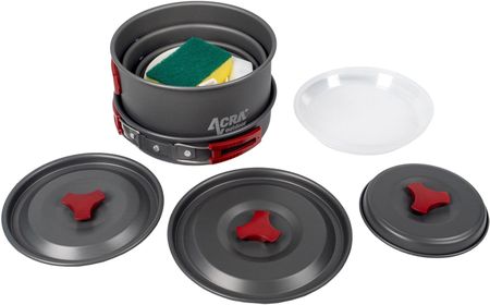 Acra Aluminiowy Zestaw Kempingowy C22 Dla 3-4 Osób - zdjęcie 5
