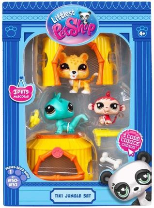 Littlest Pet Shop Zestaw Figurek Jungle Play Lps00515 - zdjęcie 5