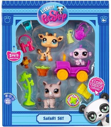 Littlest Pet Shop Zestaw Figurek Safari Lps00524 - zdjęcie 4