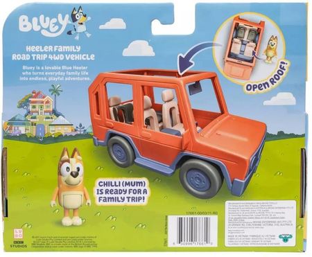 Tm Toys Bluey Zestaw Samochód 4X4 + Figurka Chilli 17661 - zdjęcie 2