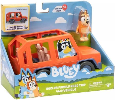 Tm Toys Bluey Zestaw Samochód 4X4 + Figurka Chilli 17661 - zdjęcie 4