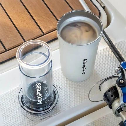 Aeropress Zaparzacz Do Kawy Go Plus Kremowy - zdjęcie 3