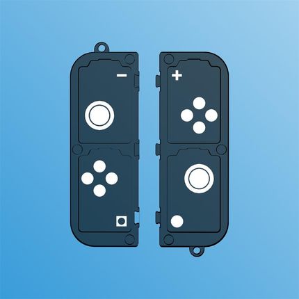 JYS Pudełko na gry Nintendo Switch Transparentny - Czarny - zdjęcie 4