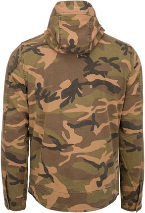 Kurtka z kapturem Pit Bull Fallon Military Jacket '24 - Woodland Camo S - zdjęcie 4