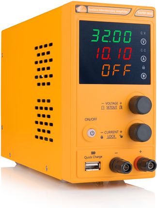 REGULOWANY ZASILACZ LABORATORYJNY AMPPULS RAPEP-3210 32V 10A USB PRECYZYJNY - zdjęcie 6
