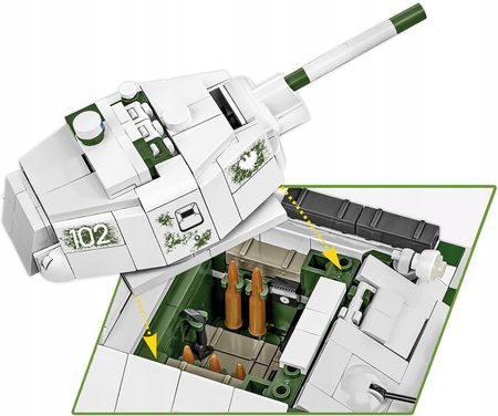 COBI Historical Collection WWII T-34/76 Mod.1941/42 (COBI-2595) - zdjęcie 6