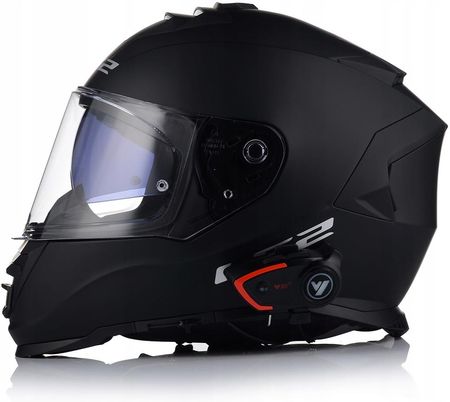 Ls2 Ff800 Storm Ii Czarny Matt + Interkom Vito Bluetooth - zdjęcie 5