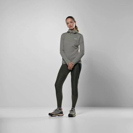 Polar damski Salewa PUEZ WAFFLE szary 00-0000028850_5130 - zdjęcie 3