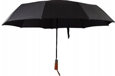Czarny Parasol Parasolka Męska Damska Parasol Składany Automat - zdjęcie 3