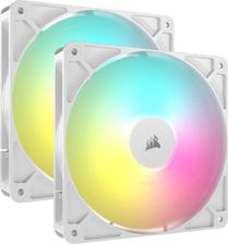 Zdjęcie Corsair RS140 PWM ARGB Biały 2-pack (CO-9050187-WW) - Dąbrowa Białostocka