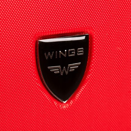 Wings Bagaż podróżny Mały kabinówka Walizka Twarda na 4 kółkach Abs - zdjęcie 6