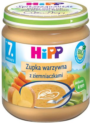 Hipp Zupka Warzywna Z Ziemniaczkami Bio Po 7 Miesiącu 6x200G Ceny i