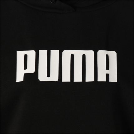 Bluza z kapturem damska Puma ESS OVERSIZED FL czarna 84719301 - zdjęcie 2