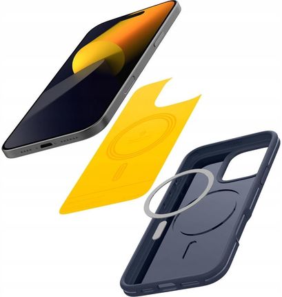 Spigen Etui Caseology Athlex Mag Do Magsafe Iphone 16 Pro Granatowe - zdjęcie 5