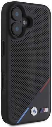 Bmw Bmhmp16S23Pupdk Iphone 16 6 1 Czarny Black Hardcase M Perforated Tricolor Line Magsafe - zdjęcie 4