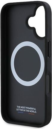 Bmw Bmhmp16S23Pupdk Iphone 16 6 1 Czarny Black Hardcase M Perforated Tricolor Line Magsafe - zdjęcie 2