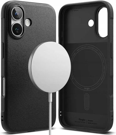 Ringke Etui Onyx Magnetic Magsafe Do Apple Iphone 16 Czarny - zdjęcie 6