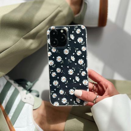 Pieceofcase Etui Przeźroczyste Z Nadrukiem Xiaomi Poco X3 Nfc Kwiatki Stokrotki Białe - zdjęcie 4