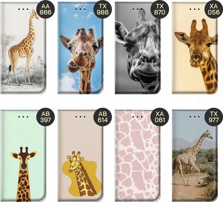 Hello Case Etui Z Klapką Do Google Pixel 9 Pixel 9 Pro Żyrafa Śmieszne Sawanna - zdjęcie 2