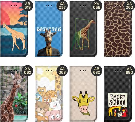 Hello Case Etui Z Klapką Do Google Pixel 9 Pixel 9 Pro Żyrafa Śmieszne Sawanna - zdjęcie 3