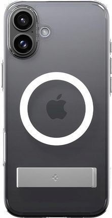 Spigen Etui Do Iphone 16, Slim Armor Do Magsafe Przezroczyste Z Podstawką - zdjęcie 4