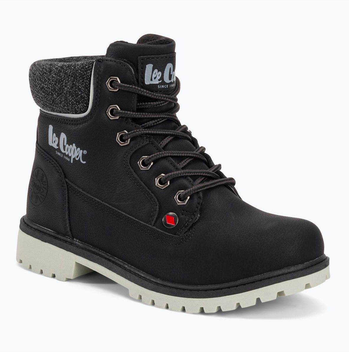 Zdjęcie Lee Cooper Trzewiki chłopięce LCJ-22-01-1491K Czarne - Józefów