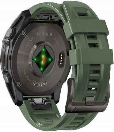 Tech-Protect Silicone Garmin Fenix 5X / 5X Plus / 6X / 6X Pro / 7X / 8 (51 Mm) Army Green - zdjęcie 2