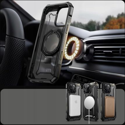 Supcase Odporne Etui Case Cover Magsafe Z Podstawką Do Iphone 16 Pro Max - zdjęcie 2