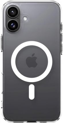 Spigen Etui Crystal Hybrid Mag Do Magsafe Do Iphone 16, Przezroczysto-Białe - zdjęcie 2