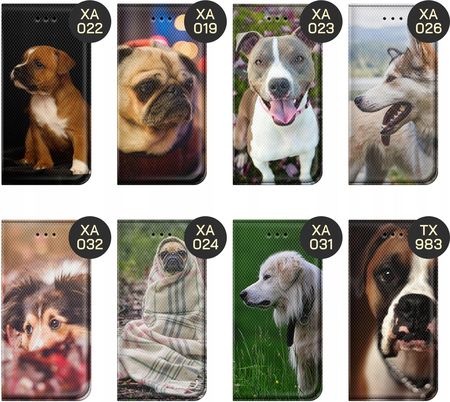 Hello Case Etui Z Klapką Do Honor 200 Lite 5G (Global) Pieski Psiaki Dogs Case - zdjęcie 2
