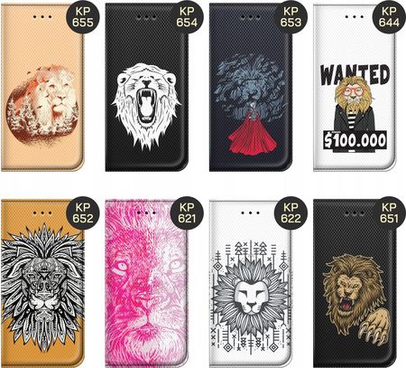 Hello Case Etui Z Klapką Do Honor 200 Lew Lwy Lwica Futerał Pokrowiec Case - zdjęcie 2