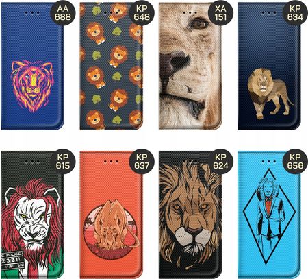 Hello Case Etui Z Klapką Do Honor 200 Lew Lwy Lwica Futerał Pokrowiec Case - zdjęcie 3