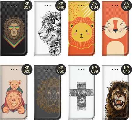 Hello Case Etui Z Klapką Do Honor 200 Lew Lwy Lwica Futerał Pokrowiec Case - zdjęcie 4