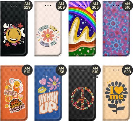 Hello Case Etui Z Klapką Do Google Pixel 9 Pixel 9 Pro Hippie Peace Hippisi - zdjęcie 6