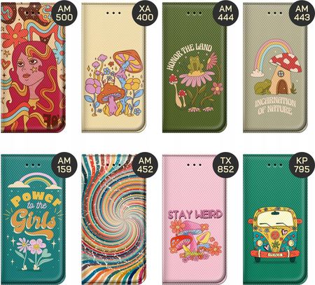 Hello Case Etui Z Klapką Do Google Pixel 9 Pixel 9 Pro Hippie Peace Hippisi - zdjęcie 3