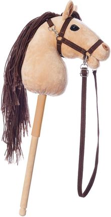 Hobby Horse Koń na kiju beżowy A4 HoppiHorse - zdjęcie 5