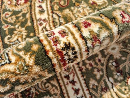 Dywany-Chodniki.Com Dywan Orient owal 007 green zielony 070x140 - zdjęcie 3