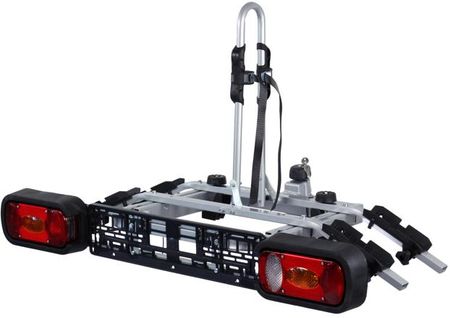Zestaw bagażnik rowerowy na hak Amos Tytan 2 rowery 13PIN 75KG + wieszak na hak - zdjęcie 5