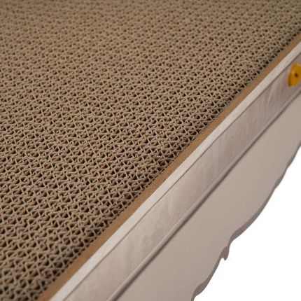 Drapak Tekturowy Dla Kota Legowisko Karton Kartonowy Sofa Leżak Kanapa 60Cm Purlov - zdjęcie 5