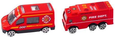 Lean Toys Lora Laweta Tor Wyścigowy 2W1 Światła Dźwięki Znaki Autka Czerwony - zdjęcie 3