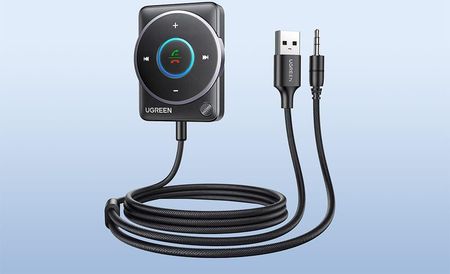 Adapter Bluetooth 5.4 Ugreen CM723, USB + mini jack 3.5mm, wbudowany mikrofon (czarny) - zdjęcie 5