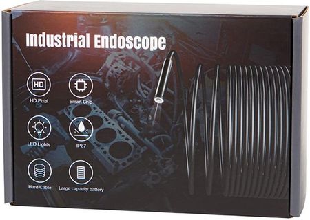 Blow Endoskop Kamera Jednoobiektywowa 8Mm 5M Lcd 4,3 14-401 - zdjęcie 2