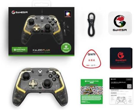 GameSir HRG7112 Kaleid Flux Wired PC Xbox Przezroczysty-czarny - zdjęcie 5