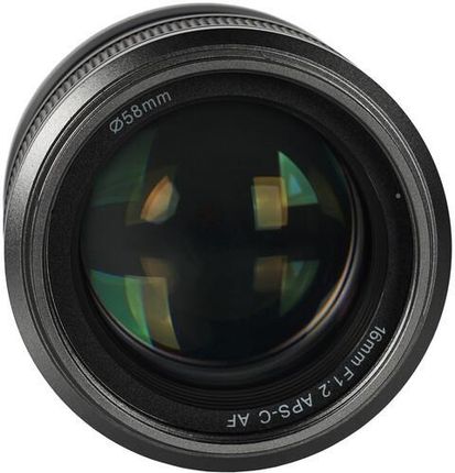 SIRUI Sniper Lens APS-C ZESTAW 2 OBIEKTYWÓW: AF 16mm F1.2 + 75mm F1.2 Black Carbon do SONY E - zdjęcie 4