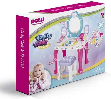 Dolu Unicorn toaletka z krzesełkiem i akcesoriami 2568 25685 - zdjęcie 3