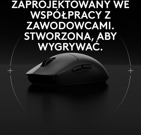Logitech G Pro 2 Lightspeed Czarny (910007295) - zdjęcie 2