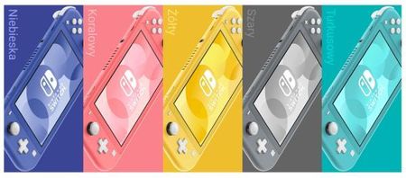 Nintendo Switch Lite Turkusowy + Animal Crossing: New Horizons + Nintendo Online 365dni - zdjęcie 4