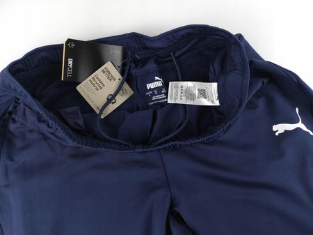 3038 Spodnie Puma Męskie Kieszenie Na Zamek Dresowe Sportowe Treningowe L - zdjęcie 2