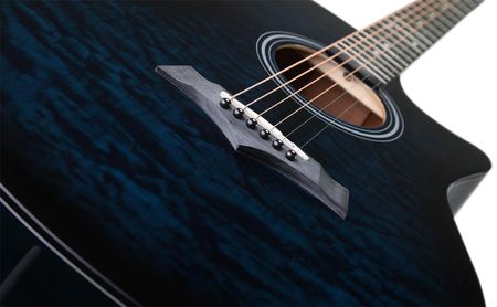 Arrow Tiger Series Blue gitara akustyczna - zdjęcie 4